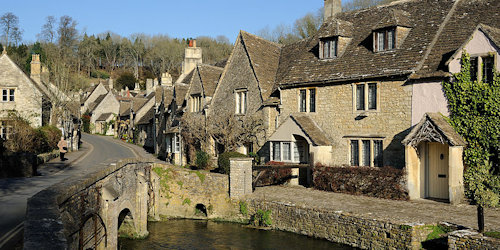 Castle Combe in the Cotswolds